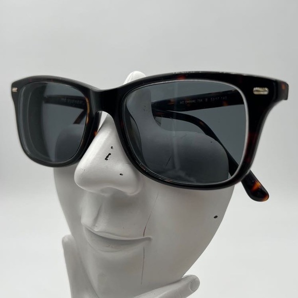 Vintage MO Eyewear MO Casual Black Oval Sunglasses Frames - Picture 3 of 6